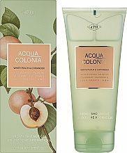 Maurer & Wirtz 4711 Acqua Colonia White Peach & Coriander - Duschgel — Bild N2