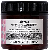 Conditioner für blondes und aufgehelltes Haar (rosa) - Davines Alchemic Conditioner Pink — Bild N1