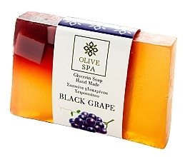 Glycerinseife Schwarze Traube - Olive Spa Hand Made Glycerin Soap — Bild N1