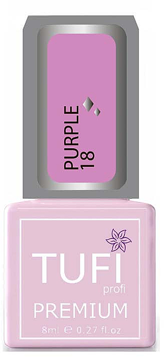 Gel-Nagellack - Tufi Profi Premium Purple — Bild N1