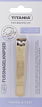 Düfte, Parfümerie und Kosmetik Nagelknipser 1057 gold - Titania Nail Clipper Gold
