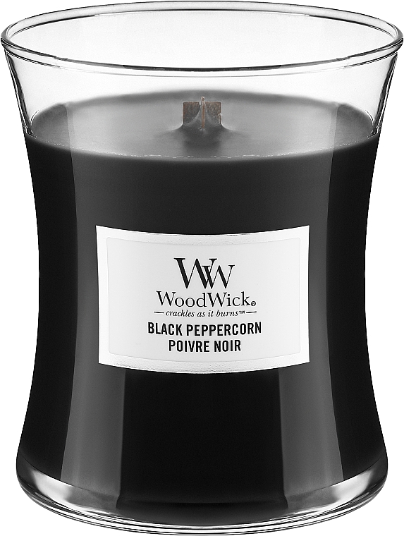 Duftkerze im Glas - WoodWick Black Peppercorn Candle — Bild N2