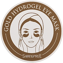 Düfte, Parfümerie und Kosmetik Hydrogelmaske für die Augenkontur - Shangpree Gold Hydrogel Eye Mask