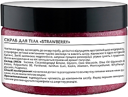 Körperpeeling mit Erdbeere - Lapush Strawberry Body Scrub — Bild N2