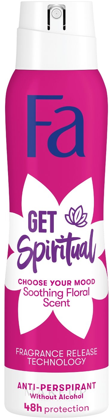 Deospray Antitranspirant - Fa Get Spiritual Anti-Perspirant — Foto 150 ml