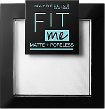 Düfte, Parfümerie und Kosmetik Mattierender Gesichtspuder - Maybelline New York Fit me Matte&Poreless PWD