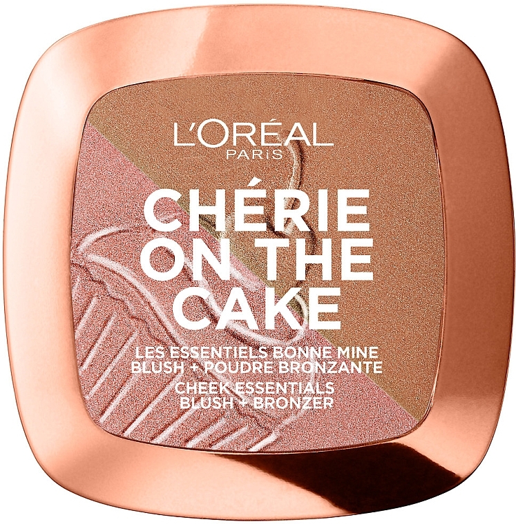 2in1 Gesichtsbronzer und Rouge - L'Oreal Paris Cherie on the Cake Cherry Fever — Bild N1