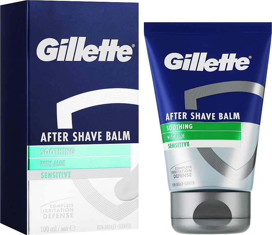 After Shave Balsam mit Aloe Vera - Gillette Series After Shave Balm Soothing With Aloe — Bild N4