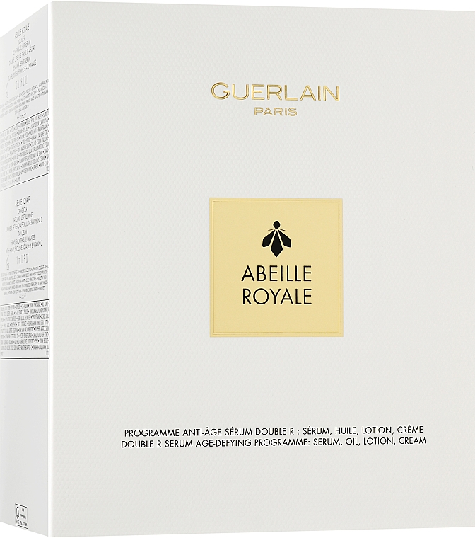 Set - Guerlain Abeille Royale Programme Anti-Age Serum Double R (f/oil/15ml + f/cr/15ml + f/ser/50ml + f/lot/40ml) — Bild N2