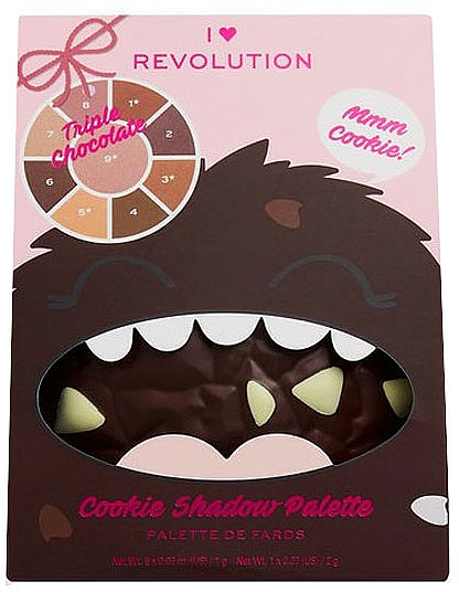 Lidschattenpalette - I Heart Revolution Cookie Eyeshadow Palette — Bild N1