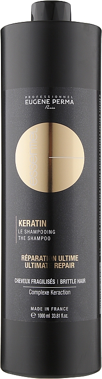 Shampoo mit Keratin für sprödes, geschädigtes Haar - Eugene Perma Essentiel Keratin Ultime Repair Shampoo — Bild N3