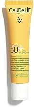 Sonnenschutzcreme für das Gesicht - Caudalie Vinosun Protect Very High Lightweight Cream SPF 50+ — Bild N2