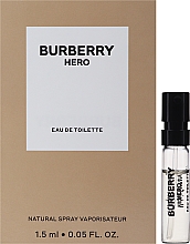 GESCHENK! Burberry Hero - Eau de Toilette (Probe) — Bild N2