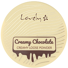 Düfte, Parfümerie und Kosmetik Schokoladenmattes Bräunungspuder für Gesicht und Körper - Lovely Creamy Chocolate Loose Powder