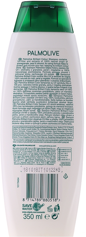 Shampoo für coloriertes Haar "Granatapfel" - Palmolive Naturals Brilliant Colour Shampoo — Foto N2