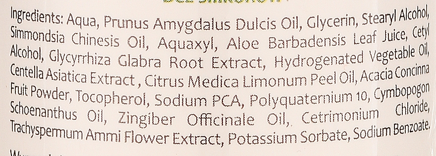 Ayurvedische Haarspülung "Ingwer und Zitronengras" - Orientana Ayurvedic Hair Conditioner Ginger & Lemongrass — Bild N3