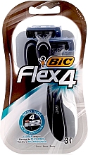 Düfte, Parfümerie und Kosmetik Einwegrasierer Flex 4 3 St. - Bic Flex 4
