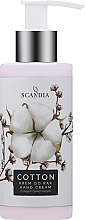 Düfte, Parfümerie und Kosmetik Handcreme mit Baumwollöl - Scandia Cosmetics Cotton Hand Cream