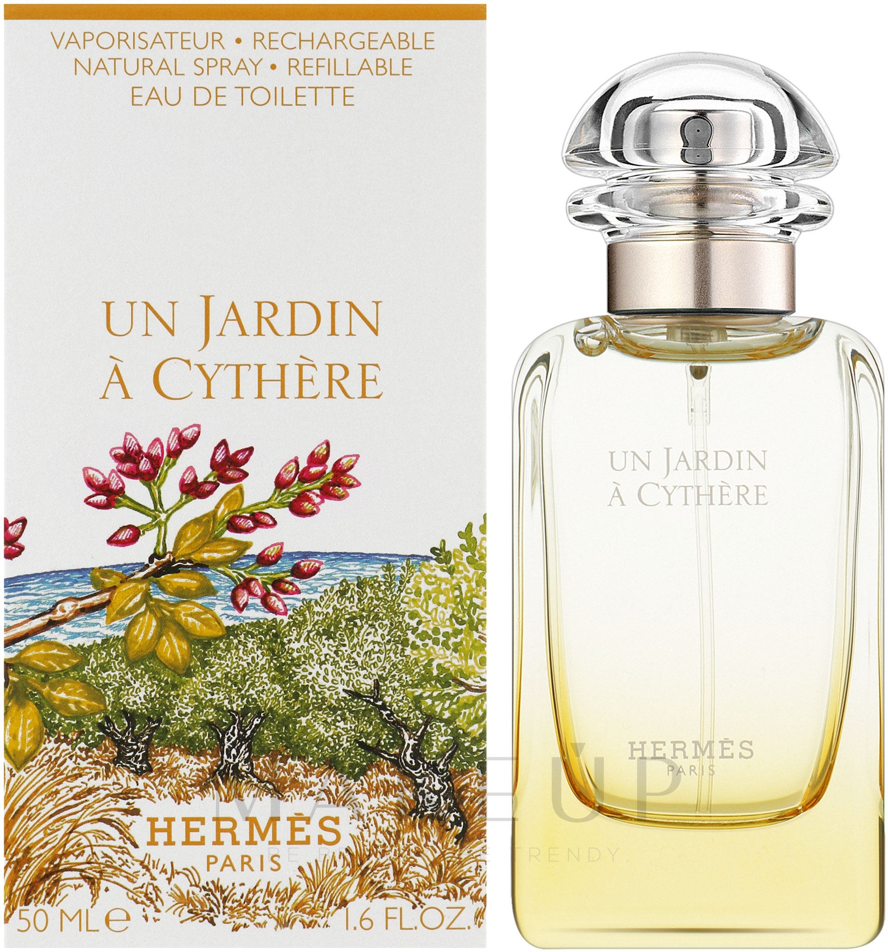 Hermes Un Jardin A Cythre - Eau de Toilette (nachfüllbare Flasche) — Bild 50 ml