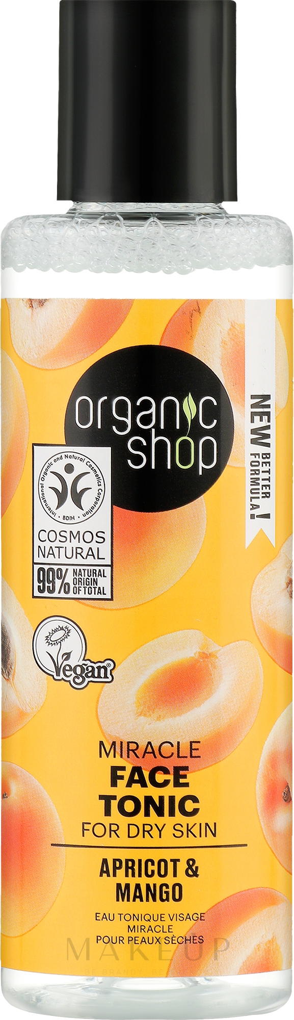 Gesichtstonikum Aprikose und Mango - Organic Shop Face Tonic — Bild 150 ml