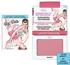 Düfte, Parfümerie und Kosmetik Gesichtsrouge - theBalm Big Date Blush