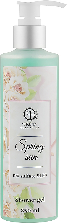 Sulfatfreies Duschgel - Freya Cosmetics Spring Sun Shower Gel — Bild N1