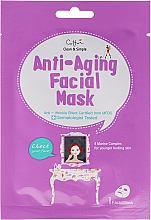 Düfte, Parfümerie und Kosmetik Anti-Falten Tuchmaske für das Gesicht - Cettua Anti-Aging Facial Mask