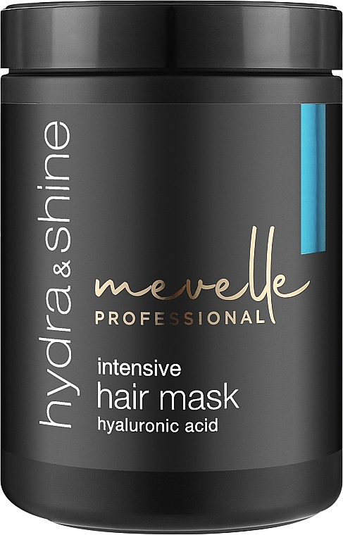 Haarmaske - Mevelle Hydra & Shine Intensive Hair Mask Hyaluronic & Algea — Bild N1