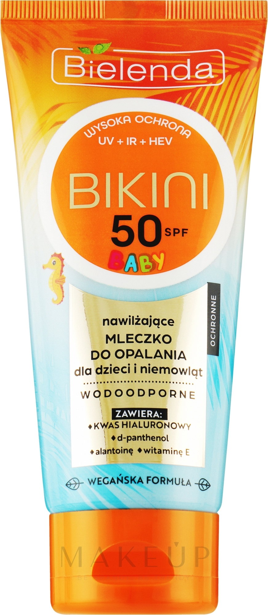 Babyschutzmilch für Kinder und Babys - Bielenda Bikini Baby Body Milk SPF50 — Bild 100 ml