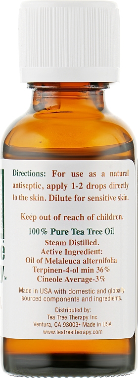 Teebaumöl - Tea Tree Therapy Tea Tree Oil — Bild N2