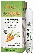 Düfte, Parfümerie und Kosmetik Glättende Roll-on-Creme für die Augen mit Karotten - Ava Laboratorium Bio Karotka roll-on