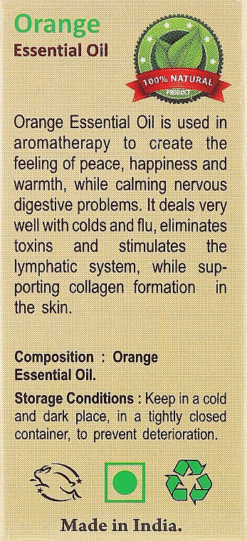 Ätherisches Orangeöl - Sattva Ayurveda Orange Essential Oil — Bild N3
