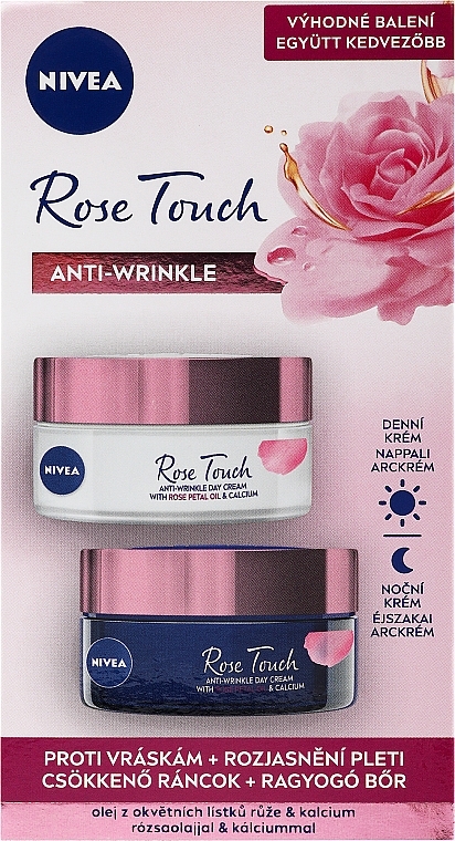 Set - Nivea Rose Touch Day And Night (f/cr/50ml + f/cr/50ml) — Bild N1