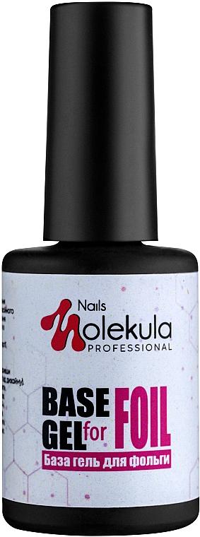 Gel-Basis für Folien - Nails Molekula Base Gel For Foil — Bild N1