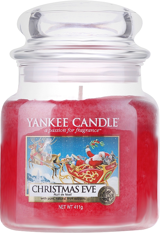 Duftkerze im Glas Christmas Eve - Yankee Candle Christmas Eve Jar — Bild N1