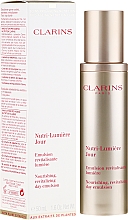 Düfte, Parfümerie und Kosmetik Pflegende und verjüngende Tagesemulsion - Clarins Nutri-Lumiere Jour Nourishing Rejuvenating Day Emulsion