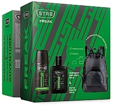 Düfte, Parfümerie und Kosmetik STR8 FR34K - Duftset (Eau de Toilette 100 ml + Deospray 150 ml + Rucksack) 