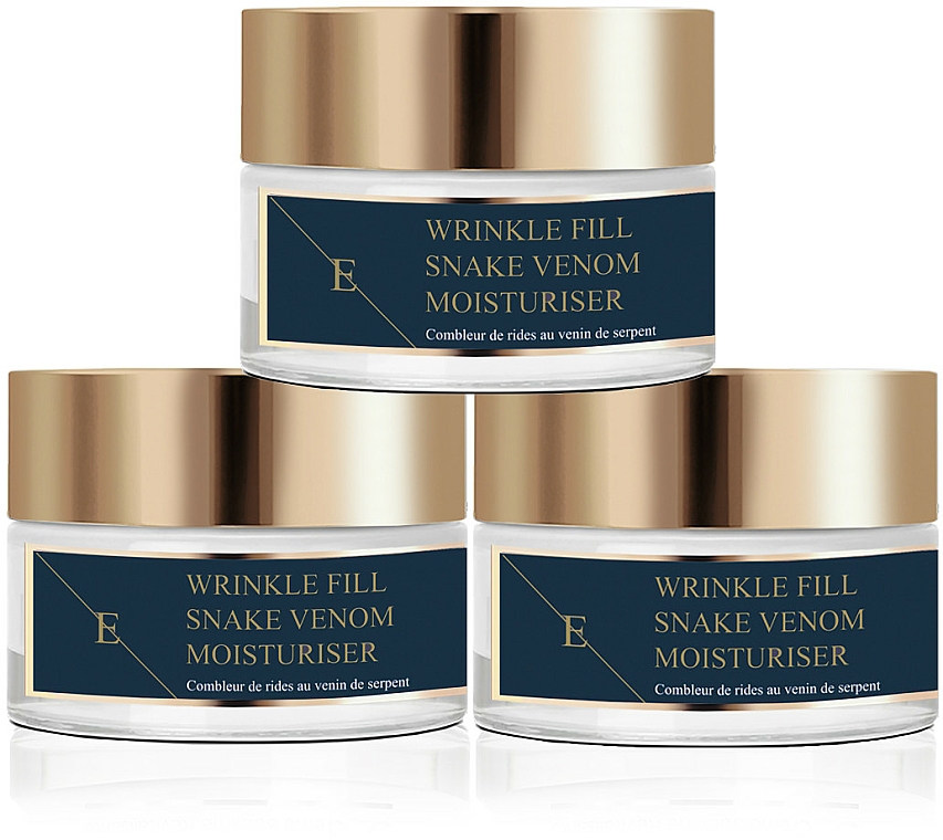 Pflegeset - Eclat Skin London Wrinkle Fill Snake Venom Moisturiser (f/cr/3x50ml) — Bild N1