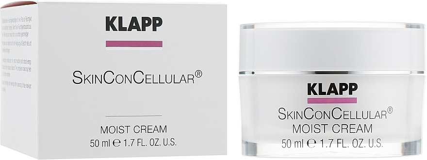 Gesichtscreme mit Papayaextrakt, Kollagen und wertvollen Ölen - Klapp Skin Con Cellular Moist Cream — Bild N2