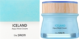 Feuchtigkeitsspendende Gesichtscreme mit Mineralwasser - The Saem Iceland Aqua Moist Cream — Bild N2