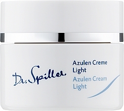 Leichte und beruhigende Gesichtscreme für irritierte, gereizte und empfindliche Haut mit Azulen - Dr. Spiller Azulen Cream Light — Bild N1