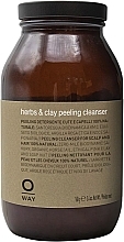 Düfte, Parfümerie und Kosmetik Reinigendes Peeling mit Kräutern und Tonerde - Oway Herbs & Clay Peeling Cleanser