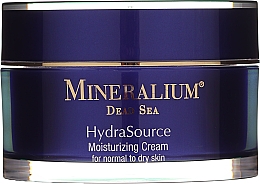 Feuchtigkeitsspendende Gesichtscreme für normale bis trockene Haut - Mineralium Dead Sea HydraSource Moisturizing Cream For Normal To Dry Skin — Bild N2