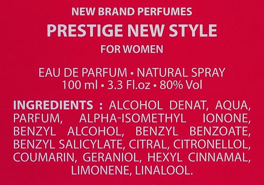 New Brand Perfumes Prestige New Style - Eau de Parfum — Bild N3