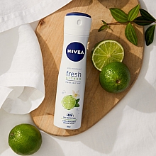 Deospray Antitranspirant - Nivea Anti-Respirant Fresh Citrus Fresh Skin Feel Lime & Bergamot Orange Scent — Bild N3