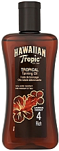 Bräunungsöl mit Kokosnuss SPF 4 - Hawaiian Tropic Tropical Tanning Oil Coconut SPF 4 — Bild N1