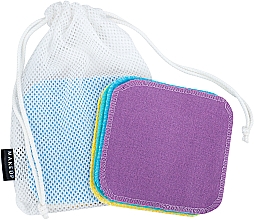 Düfte, Parfümerie und Kosmetik Wiederverwendbare Schwämme zum Abschminken in einem Wäschesack ToFace - MAKEUP Remover Sponge Set Multicolour & Reusable