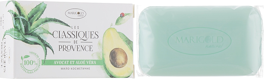 Kosmetikseife Avocado und Aloe - Marigold Natural — Bild N1