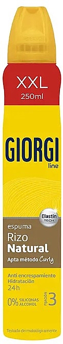 Stylingschaum für lockiges Haar - Giorgi Line Mousse Curly Nº3 — Bild N1