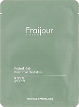 Düfte, Parfümerie und Kosmetik Tuchmaske für das Gesicht Pflanzenextrakte - Fraijour Original Herb Wormwood Sheet Mask